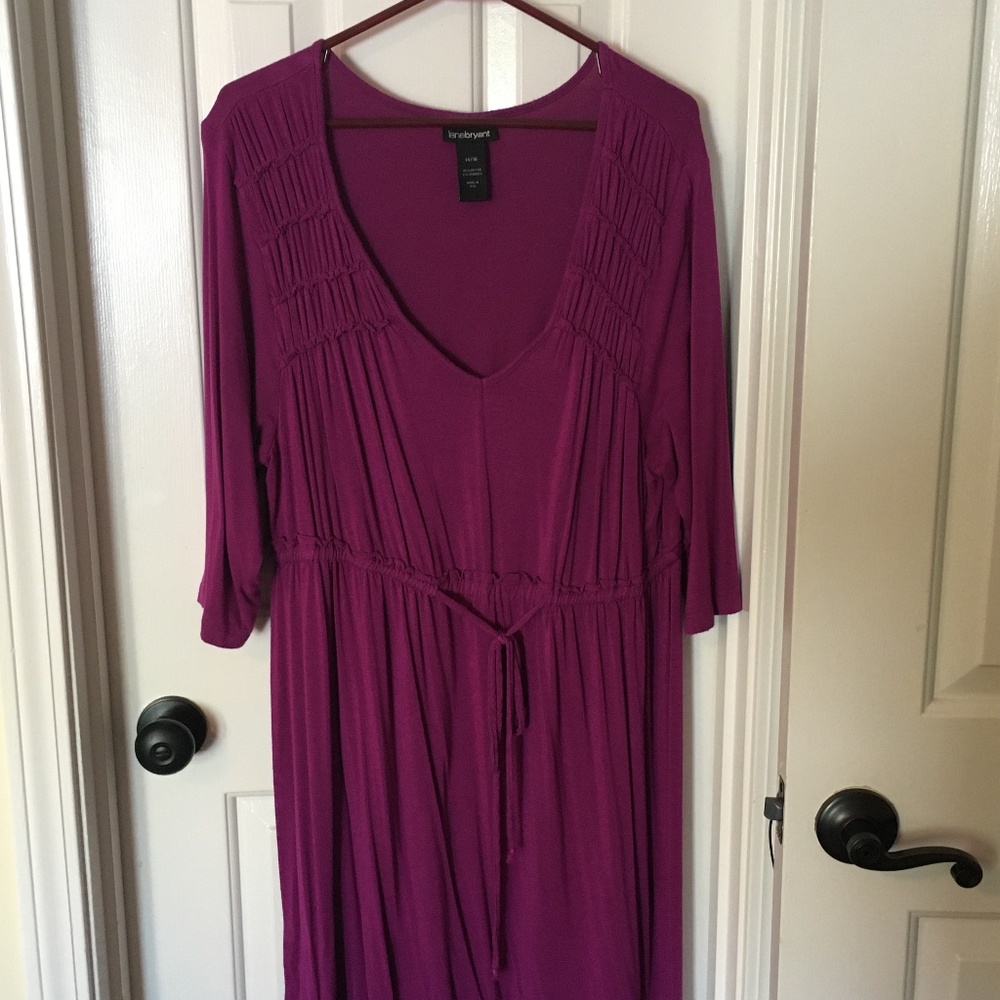 Purple summertime dress